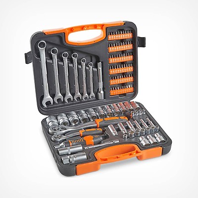 Otoolling 109-Piece Cobalt Drill Bit Set | M35 Steel Bits For Hardened Metal & Stainless Steel | Indexed Storage Case