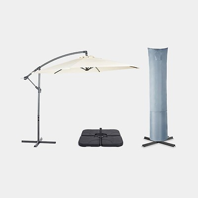 Vervangende parasolkap voor de tuin (2 m) Vervangende parasolkop voor 8