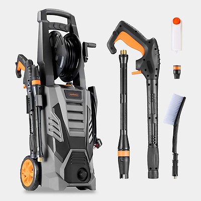 Hyundai 2 X 20V (40V) Cordless Lawn Scarifier, Aerator & Dethatcher