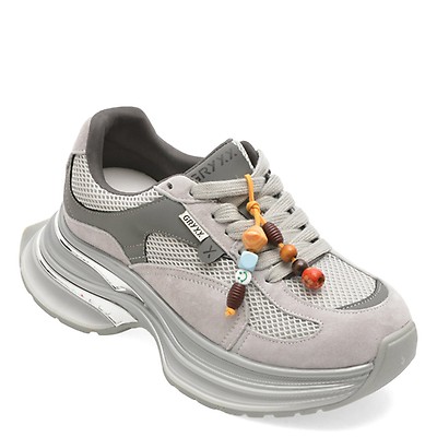 Pantofi sport GRYXX negri, 66613, din material textil | Gryxx Romania