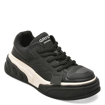 Pantofi sport GRYXX negri, 66608, din piele naturala