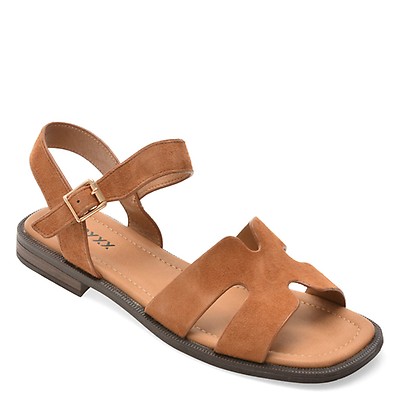 Sandale GRYXX maro, 4212620, din piele intoarsa | Gryxx Romania