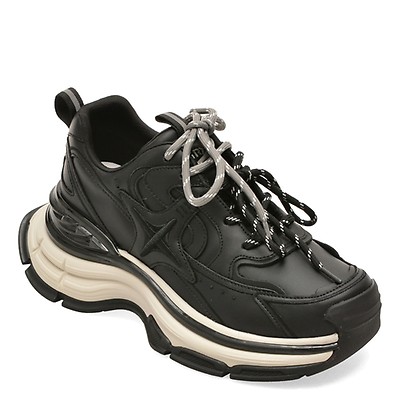 Pantofi sport GRYXX negri, 7190, din piele naturala