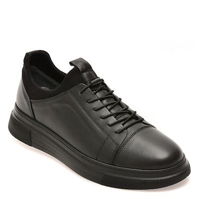Pantofi GRYXX negri, BS3810, din piele naturala