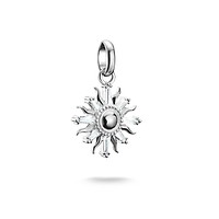 Breloque Libellule Thomas Sabo Charm Club – Argent 925 Recyclé Avec Zircones, œillet Filigrane, Idée Cadeau Saint-Valentin Ou Anniversaire