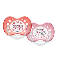 DODIE SUCETTES ANATOMIQUES N°A2 Silicone Nuit +18 Mois - 2