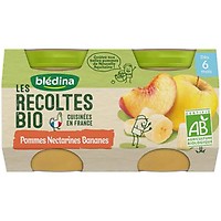 Blédina Les Récoltes Bio Haricots Verts Pommes de Terre (dès 4/6 mois) par  2 pots de 130g (lot de 8) 