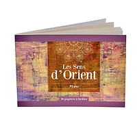 Papier d'Arménie en carnet de 12 feuilles (36 lamelles)
