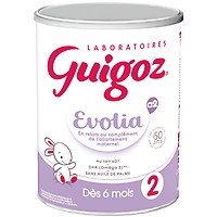 Guigoz Optipro 2 lait bébé liquide 2eme Age 6x500ml