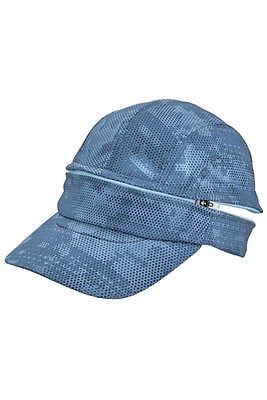 running cap with neck flap