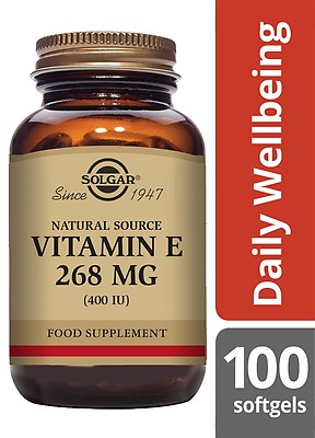 Buy Solgar Natural Source Vitamin E 268mg 400iu 50