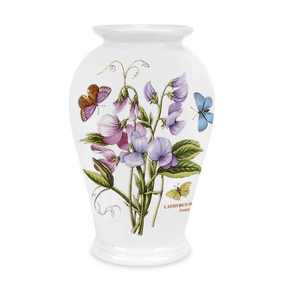 Portmeirion Vaso Canton Ortensia In Ceramica - 20,3 Cm - Prodotto In Inghilterra