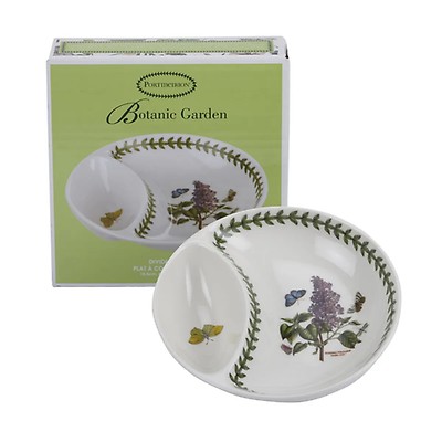 Portmeirion Botanic Garden Plat à Tarte Ovale Porcelaine 34,9 Cm - Motif Botanique