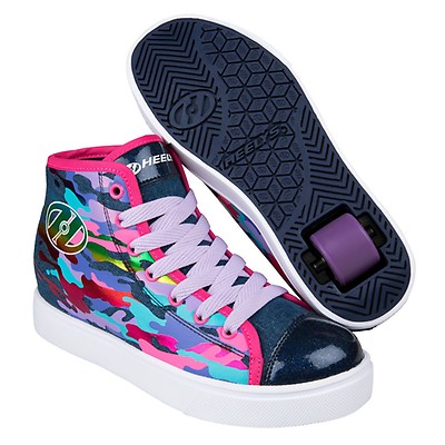 Heelys Rullesko Denim/Glitter/Rainbow Hjul | ubicaciondepersonas.cdmx ...