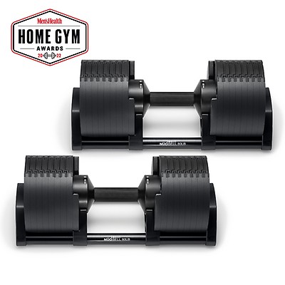 Men's health on sale adjustable dumbbells