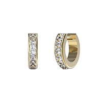 GUESS Schmuck Ohrringe JUBE03301JWRHT-U – Stylischer Modeschmuck Ohne Edelmetall