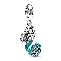 Produktbild von Goldene Hufeisen Charm-Einhänger Charm Anhänger Gold Hufeisen Marienkäfer 18K Vergoldet Karabiner 925 Sterling Silber Goldschmuck Fuer Damen S0sdl07g