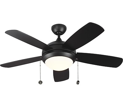 Monte Carlo 3sy52bsd Syrus 52 Inch Brushed Steel Ceiling Fan With Led Lights Delmarfans Com - 52 Monte Carlo Traverse White Led Hugger Ceiling Fan