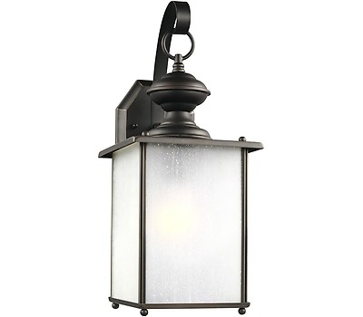 Sea Gull 89192EN3-71 Hermitage 1-Light Antique Bronze Outdoor Wall