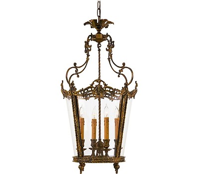 Metropolitan N6242-355 5 Light Pendant Zaragoza Golden Bronze