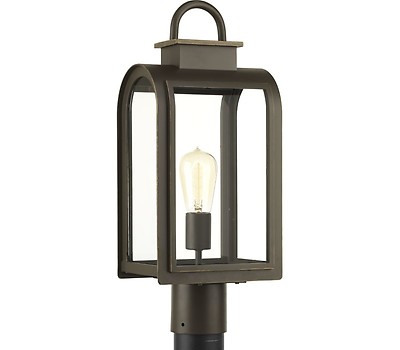 Hinkley 1161BK-LV Atwater 1-Light Black Outdoor Post