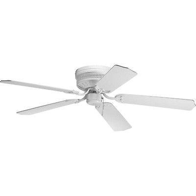 Hunter Fan 52 in Traditional Matte Silver Ceiling Fan with Light and Pull Chain