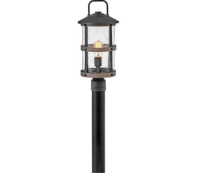 Hinkley 1161BK-LV Atwater 1-Light Black Outdoor Post