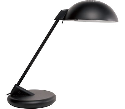 Dainolite 132LEDT-BK Black Single Light 16 Tall Integrated LED Flexible  Neck Desk Lamp 