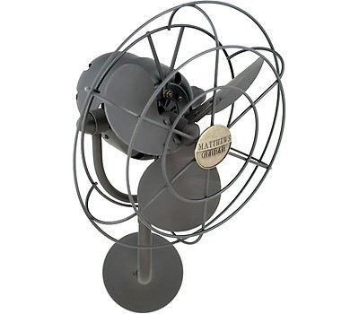 Matthews KC-TB Kaye 13 Inch Textured Bronze Wall Fan | DelMarFans.com