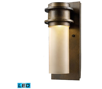 Elk Lighting 88130/LED Forma 1-Light Antique Bronze with Clear Glass Sconce 