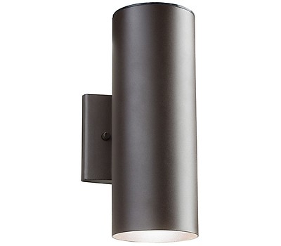 Kichler 6052AZ Outdoor 2 Light Bronze Outdoor Wall Lighting