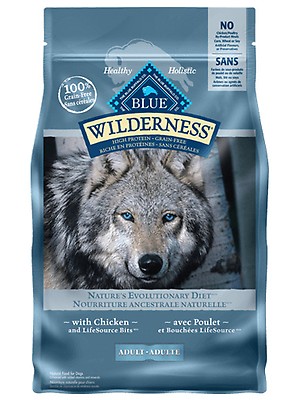 Blue wilderness puppy dog 2024 food