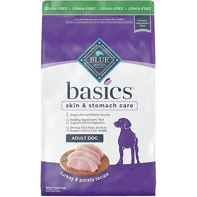 BLUE Basics Grain Free L.I.D. Salmon Potato Adult Dog Food