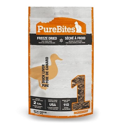 PureBites Duck Liver Freeze Dried Dog Treats