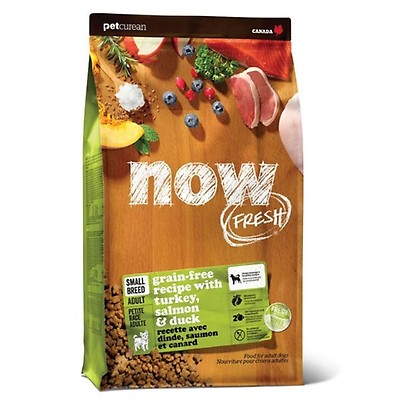NOW Fresh Grain Free Recipe for Adult Dogs - Turkey, Salmon & Duck