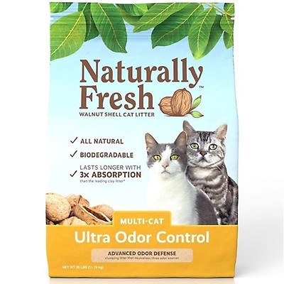 Naturally fresh quick store clumping cat litter