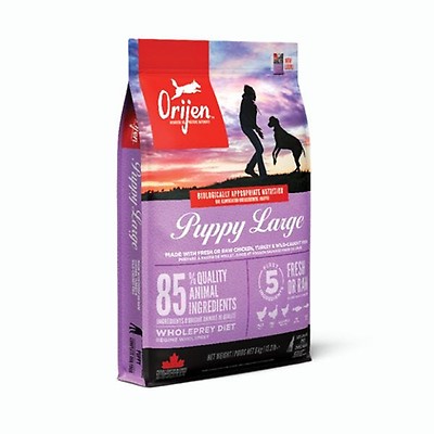 Orijen puppy food age best sale