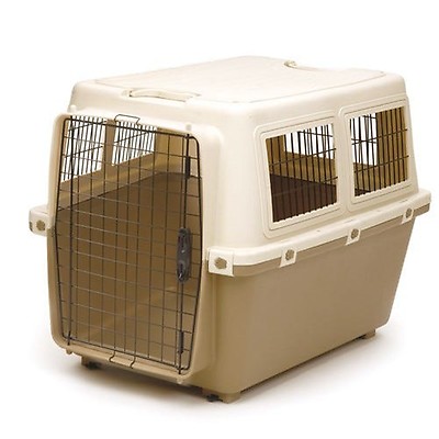 Black Precision 1127-11276FD 48x30x32-Inch Two Door ProValu2 Crate Cargo Kennel