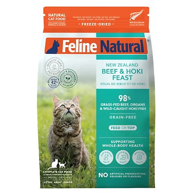 Feline Natural Freeze-Dried Cat Food - Chicken & Lamb Feast | Buy