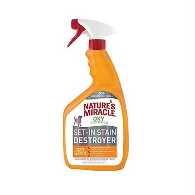 Nature's miracle disinfectant outlet stain and odor remover