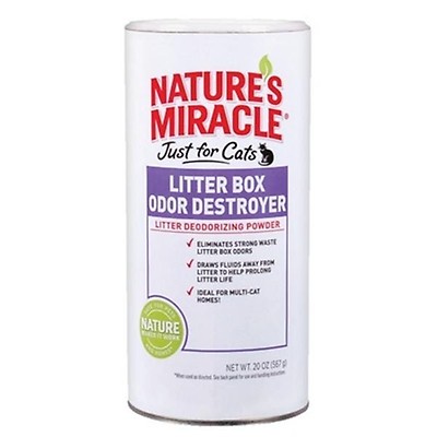 Nature's miracle litter shop box odor destroyer spray