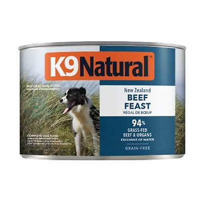 K9 Natural Canned Dog Food - Beef & Hoki Feast | Buy at Homesalive.ca