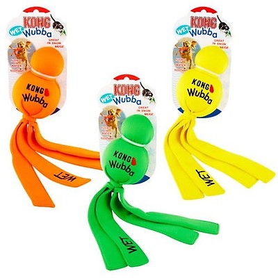 Kong wet 2024 wubba dog toy