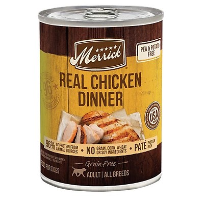 Dog food with outlet real chicken