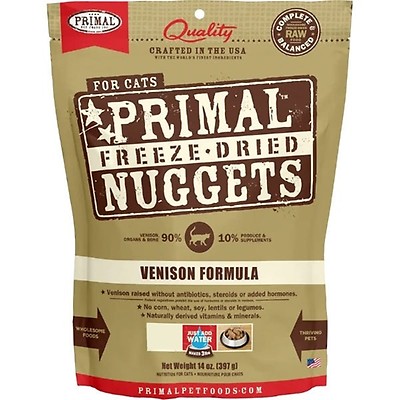 Primal Feline Freeze Dried Nuggets Rabbit Formula Buy at