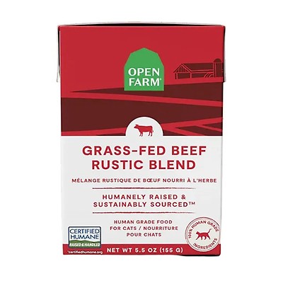 Open Farm Wet Dog Food - Grass-Fed Beef Rustic Stew | Buy at