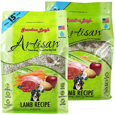 Grandma Lucy s Artisan Freeze Dried Grain Free Dog Food Chicken Recipe Buy at Homesalive