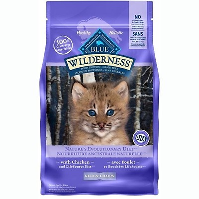 BLUE Wilderness Indoor Hairball Control Chicken Recipe Cat Food Buy at Homesalive