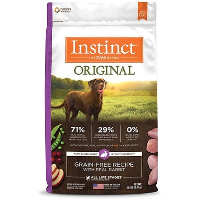 Instinct be natural hot sale dog food lamb