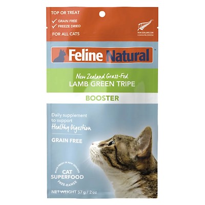 K9 Natural Freeze-Dried Dog Booster - Lamb Green Tripe | Buy at